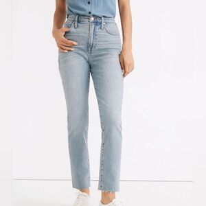 Madewell Women's High Rise Jeans - Light Blue